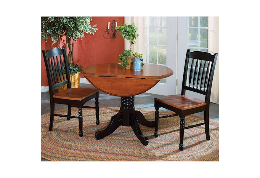 British Isles 3 Piece Dining Set by AAmerica at Esprit Decor Home Furnishings